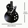 Horloge LP Guitare Gibson Les Paul / horloge murale en vinyle avec éclairage LED