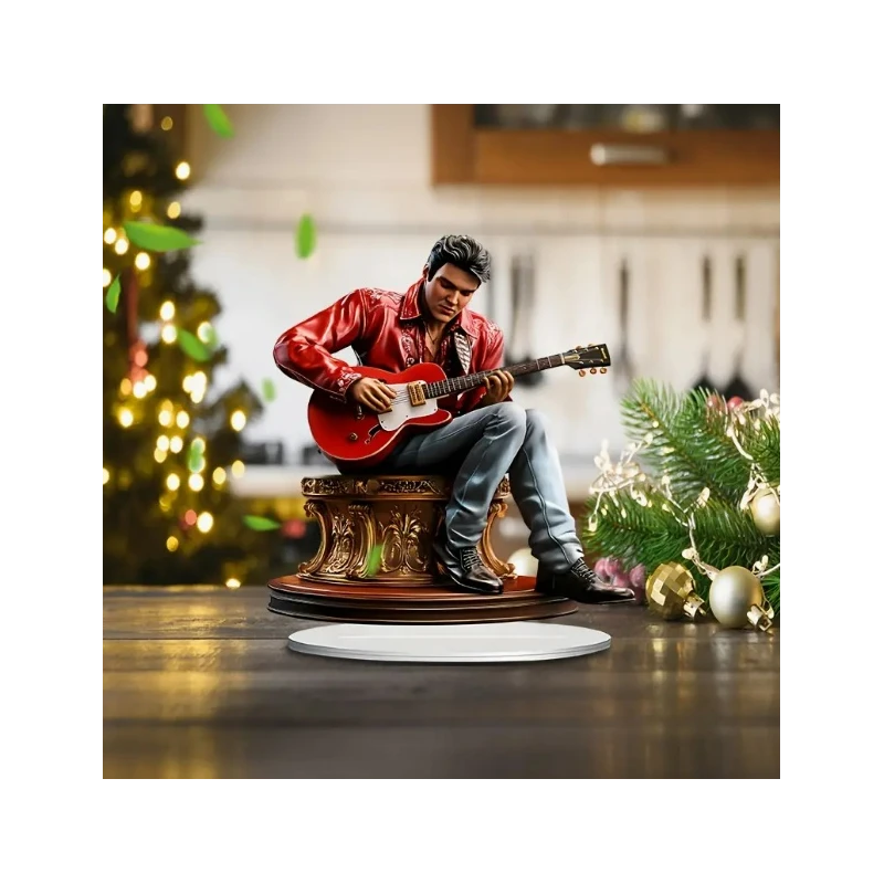 Fiberglas/Acryl Rockstar 2D ELVIS PRESLEY  -