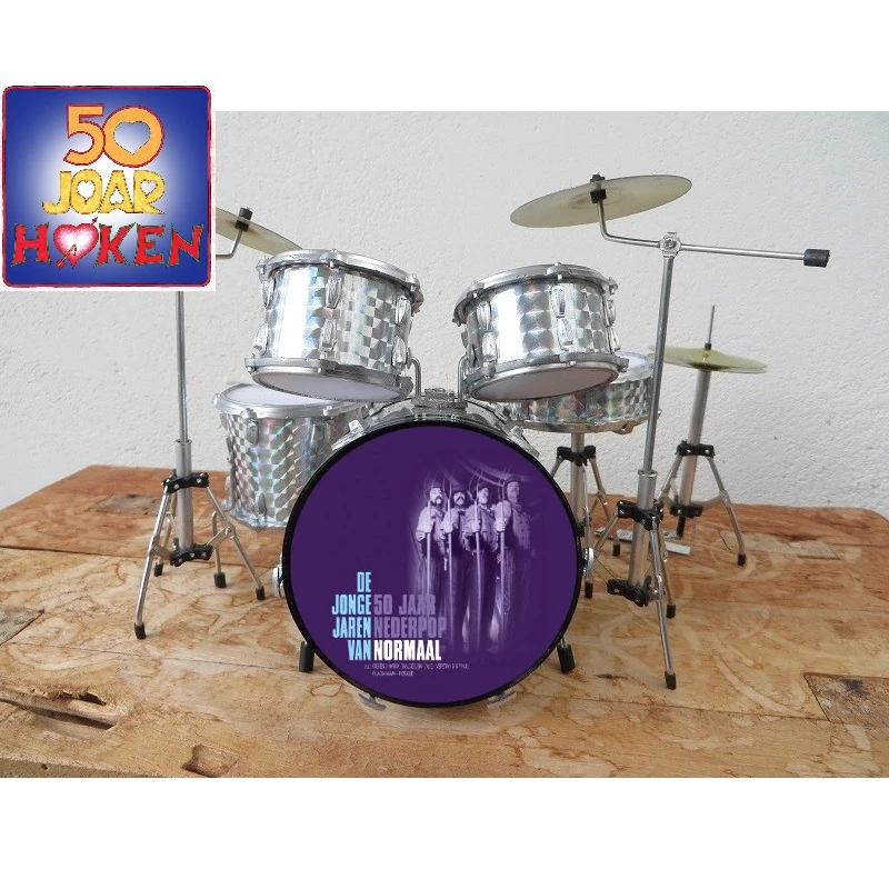 Drumstel Normaal 50 JOAR  (Nieuw zeer gedetailleerd model!!!)