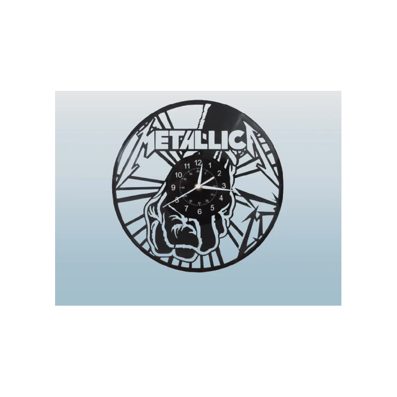 LP clock / vinyl wall clock METALLICA