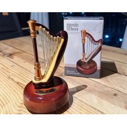 Music Box (speeldoos / muziekdoosje ) HARP