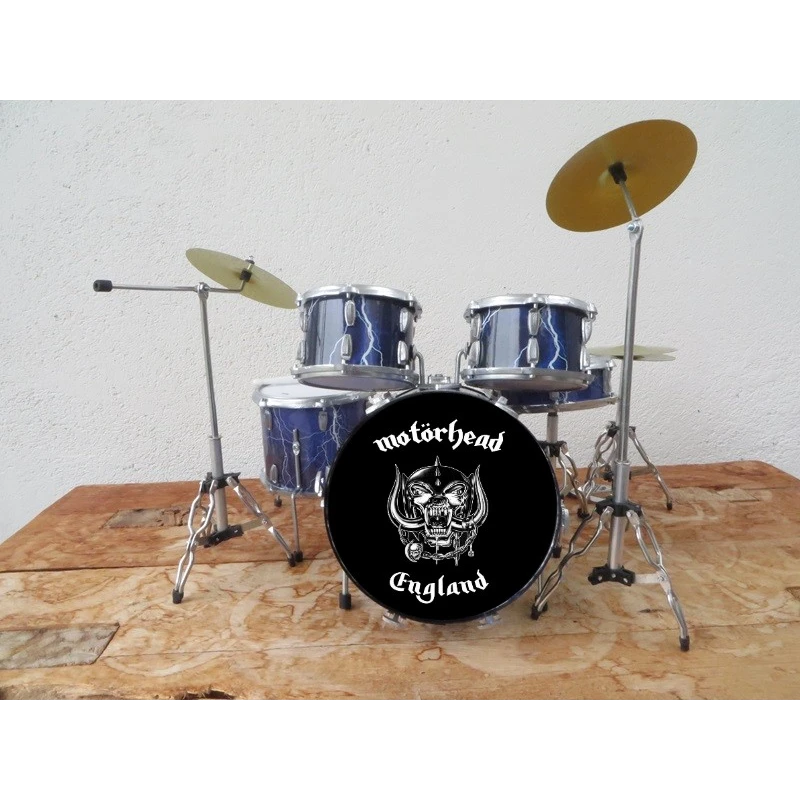 miniature drum kit thunder from Motorhead - LUXE model -