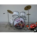Drumstel ANIMAL !!! (The Muppets)  OOK VERKRIJGBAAR IN BLAUW ! - LUXE MODEL -