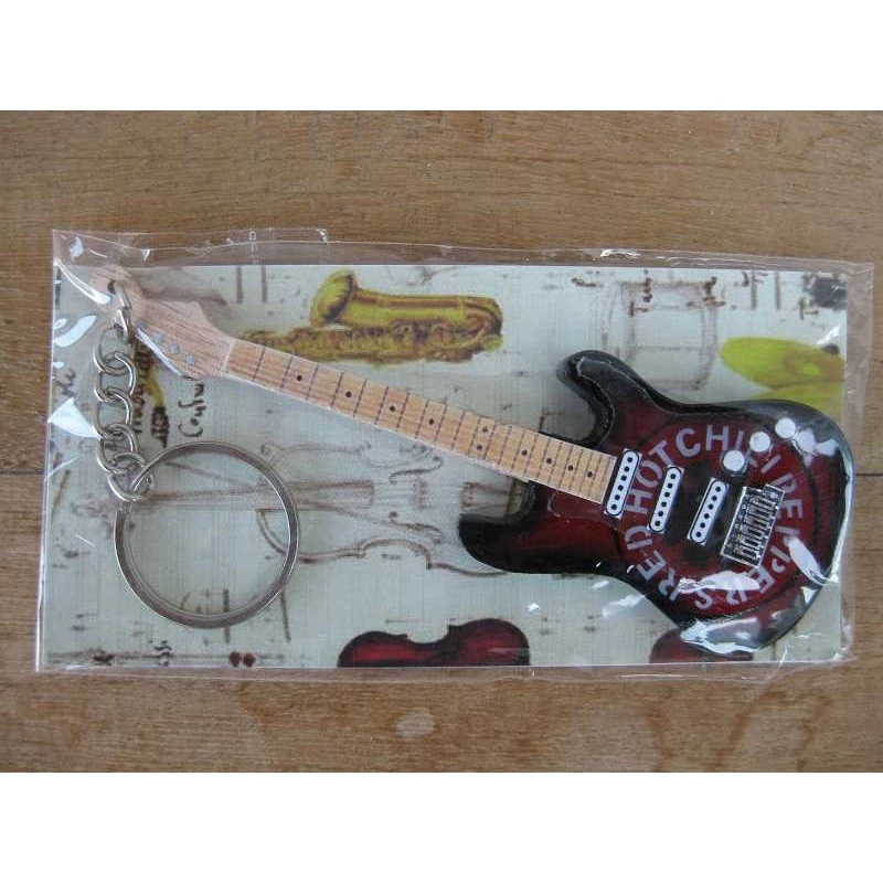 keyring Fender Stratocaster Red Hot Chili Peppers