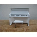 Piano stage wit (toetsenklep kan open en dicht)