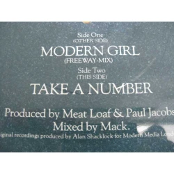 Originele Picture Disk (LP)  van Meat Loaf 'Modern girl' 1984