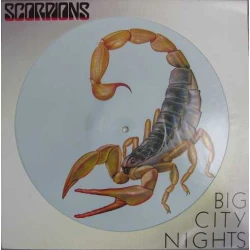 Originele Picture Disk (LP) van de Scorpions 'big city nights' 1984