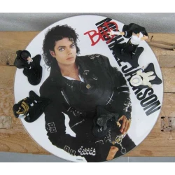 Originele Picture Disk (LP) van Michael Jackson 'BAD' (1987)