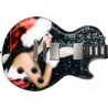 MAAK JE EIGEN miniatuur gitaar met foto of logo/airbrush
