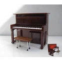Piano stage (café piano)  bruin - wood