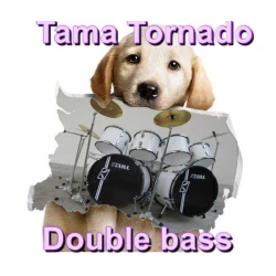 Drumstel Tama Tornado met dubbele basdrum