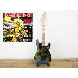 gitaar Adrian Smith San Dimas Iron Maiden Tribute (art)