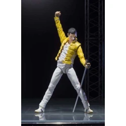 Rock action figure QUEEN Freddie Mercury - Queen - Live at wembley stadium S H Bandai
