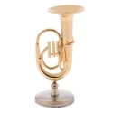 Metalen Mini Eufonium - tenor Tuba metaal handmade