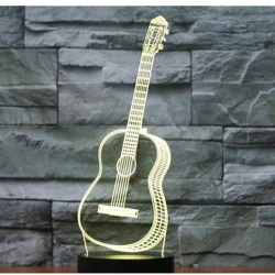 LED klassieke gitaar lamp (instelbare kleuren)