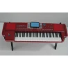 Miniatuur digitaal keyboard (rood) met standaard