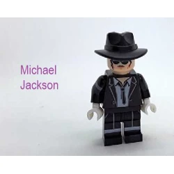 Lego ROCK poppetje Michel Jackson