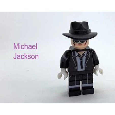 Lego ROCK poppetje Michel Jackson