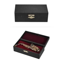 Alt Saxofoon Alto Saxophone Brass Sax met standaard en koffertje