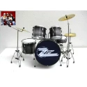 Drumstel ZZ Top - black-brown-grey - STANDAARD model -