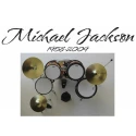 miniatuur drumstel Michael Jackson \'star\' Tribute - STANDAARD model -