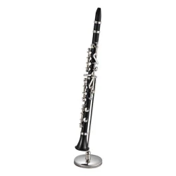Handgemaakte klarinet "Exquisite' met koffertje en standaard