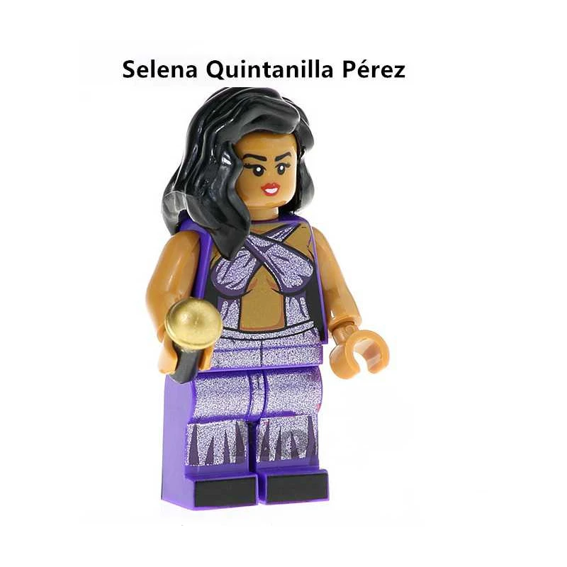 Lego Rock poppetje zangeres Selena Quintanilla