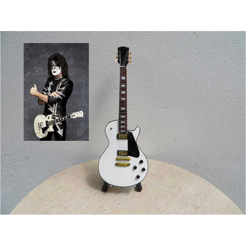 Gitaar Gibson Les Paul White  0.a. Tommy Thayer - KISS -