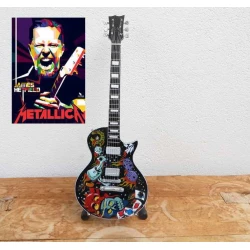Gitaar Gibson Les Paul Metallica ''James Hetfield Kulture Graphics''
