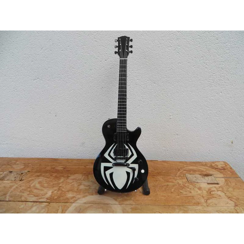 Gitaar Gibson Les Paul black with white spider