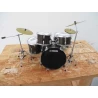 Drumstel Yamaha Dark (Antraciet/zwart) - LUXE model met details-