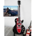 miniatuur gitaar Slash ( Guns n\' roses) - Gibson Les Paul 60 Corvette