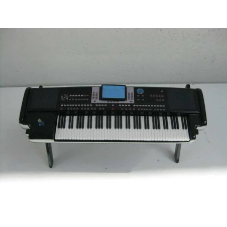 Miniatuur digitaal keyboard KORG (zwart) met standaard