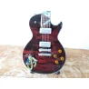 Miniatuur gitaar (hout) met echte snaren van Slash ( Guns n' roses) - Gibson Les Paul "Snake"