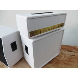 Versterker/speaker/amplifier/box - Tower Marshall JCM 800 White version