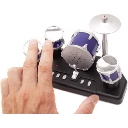 Elektrische mini-drumset, Elektronische micro vinger-drums met opnamefunctie
