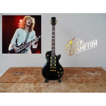 Miniatuur gitaar Gibson Les Paul 3 elements  PETER FRAMPTON