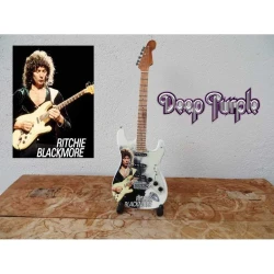 Miniatuur gitaar Fender Stratocaster Ritchie Blackmore DEEP PURPLE