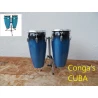 Cubaanse BLUE CONGA'S op standaard
