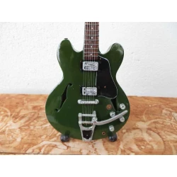 Gitaar Gibson Memphis ES Style Limited Edition ES 355 Bigsby Olive Drab VOS