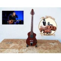 Miniatuur gitaar FLEETWOOD MAC - Lindsey Buckingham -  Rick Turner Model 1 Ltd. Edition Ziricote "Heartbreaker Featherweight"
