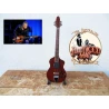 Miniatuur gitaar FLEETWOOD MAC - Lindsey Buckingham -  Rick Turner Model 1 Ltd. Edition Ziricote "Heartbreaker Featherweight"