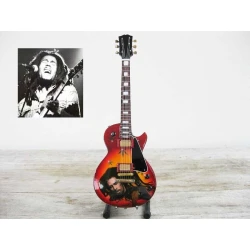 miniatuur gitaar Gibson Les Paul BOB MARLEY Tribute