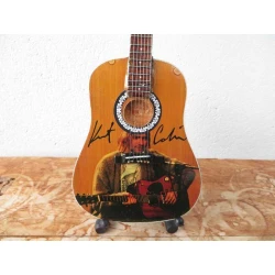 minatuur gitaar akoestisch Kurt Cobain - Nirvana -