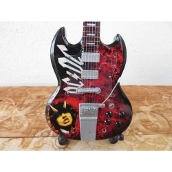 Miniatuur Gitaar Gibson SG Angus Young  - ACDC - TRIBUTE