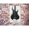 Wall sign ESP Custom Bass Tom Araya SLAYER