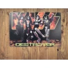 WEnseigne murale KISS 'Destroyer' - Vintage Retro - Mancave - Décoration murale - Enseigne publicitaire - Enseigne en métal