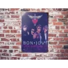 Enseigne murale Bon Jovi Vintage Retro - Mancave - Décoration murale - Enseigne publicitaire - Enseigne en métal