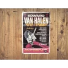 Wall sign VAN HALEN Tribute to Edward van Halen Vintage Retro - Mancave - Wall Decoration - Advertising Sign - Metal sign