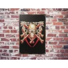 Wandschild MEGADETH „Killing Is My Business…“ Vintage Retro – Mancave – Wanddekoration – Werbeschild – Metallschild